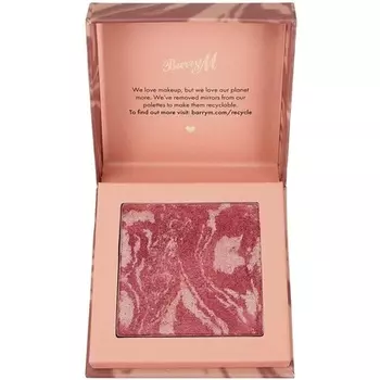 Румяна Heatwave Baked Marbled оттенка Coral Sunray 7G, Barry M