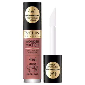 Румяна и жидкая помада 05 Eveline Cosmetics Wonder Match, 4,5 мл
