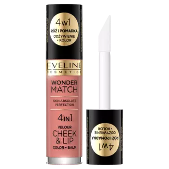 Румяна и жидкая помада Eveline Cosmetics Wonder Match, 4,5 мл