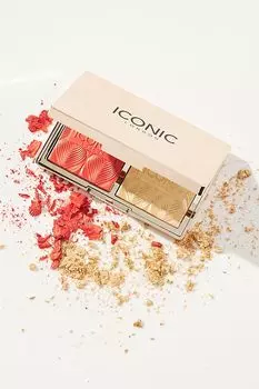 Румяна Iconic London Silk Glow Дуэт, коралловое сияние