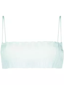 Rus бюстгальтер-бралетт Wagashi тонкой вязки, зеленый