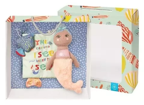 Русалка Манхэттен Игрушка мягкая книжка и кукла Manhattan Toy