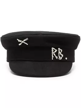 Ruslan Baginskiy декорированная фуражка, черный