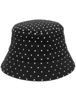 Ruslan Baginskiy панама с кристаллами, черный