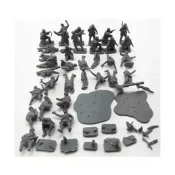 Русские Второй Мировой войны №1, Historical Plastic Figures - Loose Miniatures (HO & OO Scale)