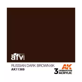 Русский Темно-коричневый 6K, 3rd Gen Acrylic - AFV