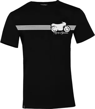 Rusty Stitches Motorcycle Футболка,