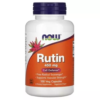 Рутин NOW Foods, 100 капсул