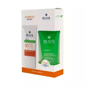 Рутинный набор для кожи с акне Pack Acnestil Rilastil, 2 UD