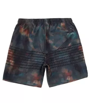 RVCA Yogger Performance Stretch 17 Однотонные прогулочные шорты с внешним швом, зеленый