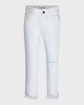 Рваные джинсы Chloe для девочек, размер 2–6 DL1961 Premium Denim