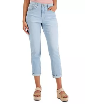 Рваные джинсы mom для юниоров Celebrity Pink, мульти