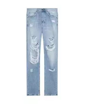 Рваные джинсы Никки Dondup, синий