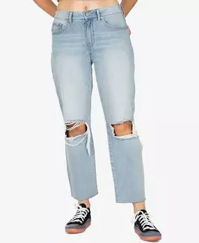 Рваные джинсы прямого кроя для юниоров Rewash, мульти