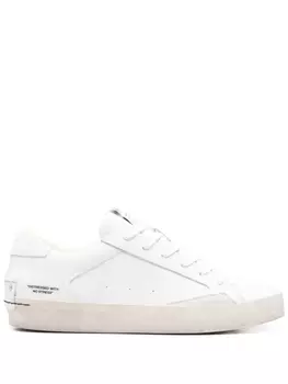 Рваные кроссовки Crime London, белый