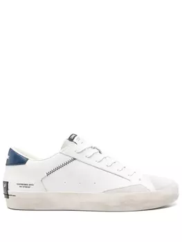 Рваные кроссовки Crime London, белый