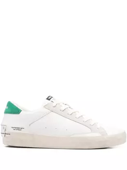 Рваные кроссовки Crime London, белый