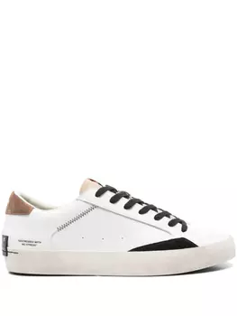 Рваные кроссовки Crime London, белый