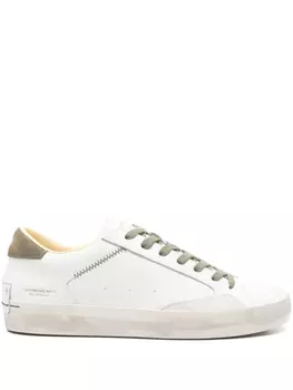 Рваные кроссовки Crime London, белый