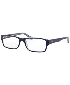 RX5169 Унисекс прямоугольные очки Ray-Ban, синий
