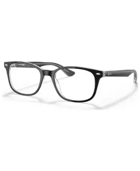 RX5375 Унисекс квадратные очки Ray-Ban, черный