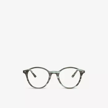 Rx5430 очки bernard в фантосовой оправе из ацетата оптического волокна Ray-Ban, мультиколор