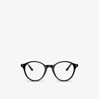 Rx5430 очки bernard в фантосовой оправе из ацетата оптического волокна Ray-Ban, черный