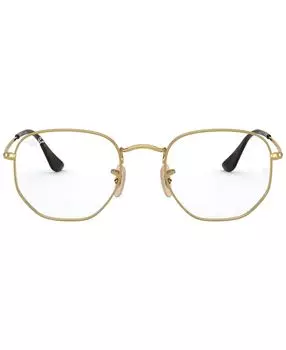 RX6448 Очки унисекс нестандартной формы Ray-Ban, золотой
