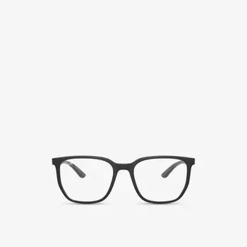 Rx7235 инжекционные оптические очки в квадратной оправе Ray-Ban, черный