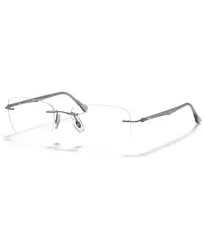 RX8725 Унисекс прямоугольные очки Ray-Ban, серый