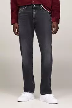 Ryan regular прямой крой джинсы Tommy Jeans, черный