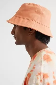 Рыбацкая шапка из твила H&amp;M, коралловый
