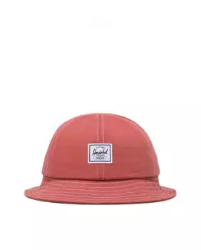 Рыбацкая шапка унисекс из оранжевой ткани Herschel, оранжевый