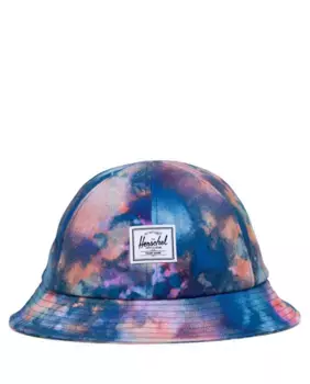 Рыбацкая шапка унисекс из оранжевой ткани Herschel, оранжевый