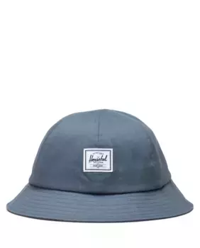Рыбацкая шапка унисекс из синей ткани Herschel, синий