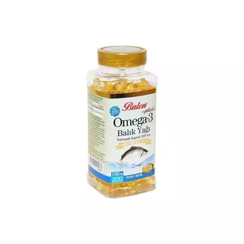 Рыбий жир Balen Omega 3, 200 капсул, 1380 мг