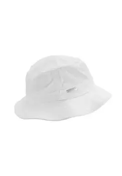 Рыболовная шапка из хлопчатобумажной ткани 54815-0 SEEBERGER, цвет Weiss One Size