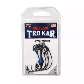 Рыболовные крючки Trokar EWG Worm