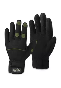 Рыболовные перчатки из тарпона normani, цвет Schwarz Oliv