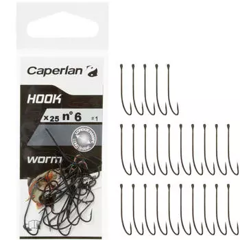 Рыболовный крючок Special Worm одинарный крючок CAPERLAN