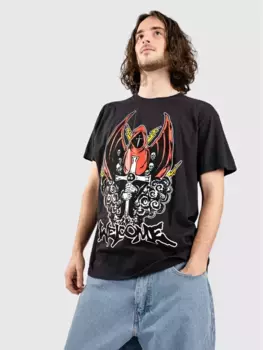 Рыцарская футболка Welcome, черный