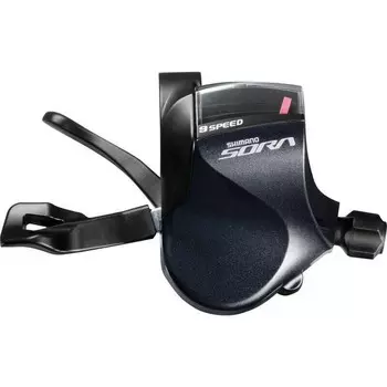 Рычаг переключения передач SORA SL-R3000 для плоского руля 9-кратный SHIMANO, черный / черный / черный
