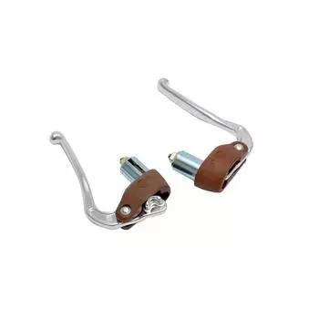 Рычаг тормоза на конце руля DC 188 - коричневый DIA-COMPE, черный