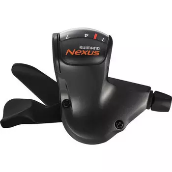 Рычаг заднего правого переключателя Shimano Nexus SL-7S50 Rapidfire Plus 1700 мм 7V, черный / черный / черный