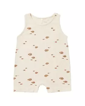 Rylee + Cru Collective Безрукавный слитный купальник, цвет multi