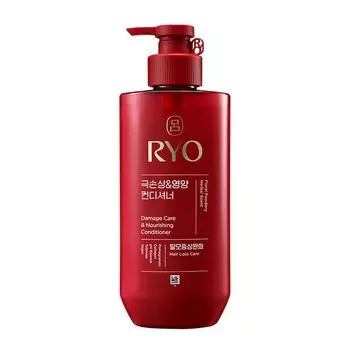 Ryo Кондиционер против выпадения волос Damage Care Nourishing 480 мл, Red