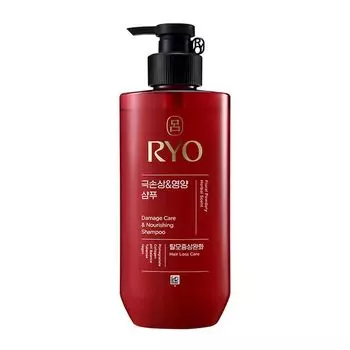 Ryo Шампунь против выпадения волос Damage Care Nourishing 480 мл, Red