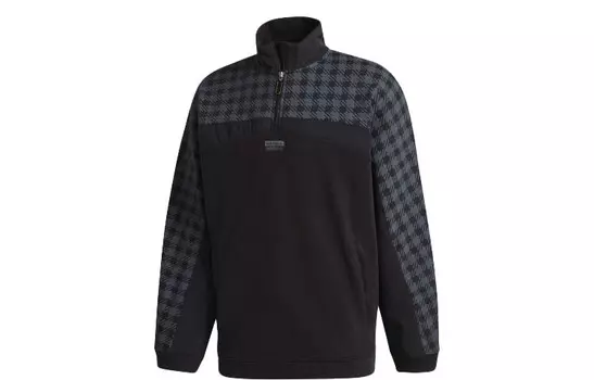 RYV Толстовка мужская черная Adidas Originals, черный