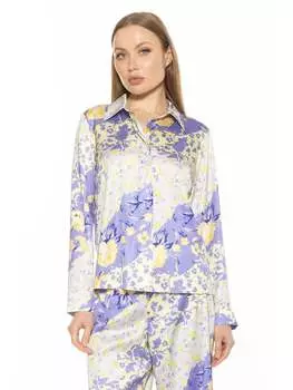 Рыжая блузка ALEXIA ADMOR, цвет lilac floral