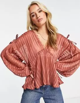 Ржавого цвета ASOS DESIGN